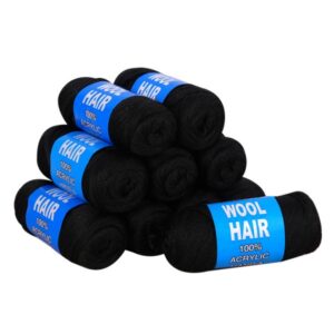 Wholesale Brazilian Wool Hair Wigs Polypropylene Yarn for Braided